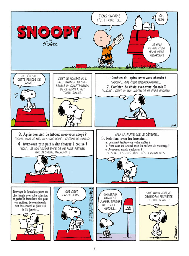 Compte rendu d'activité de snoopy