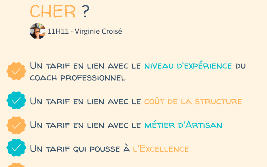 Le prix d’un coaching – Mais pourquoi est-ce aussi cher ?